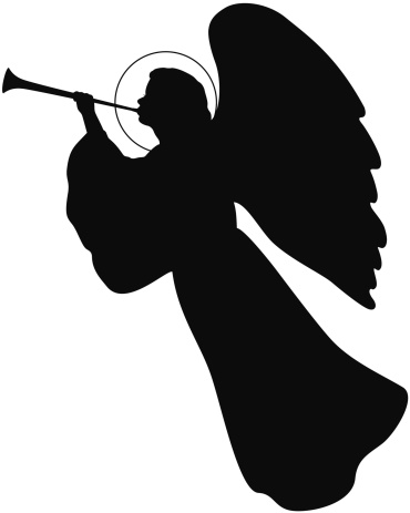 trump angel silhouette clip art.