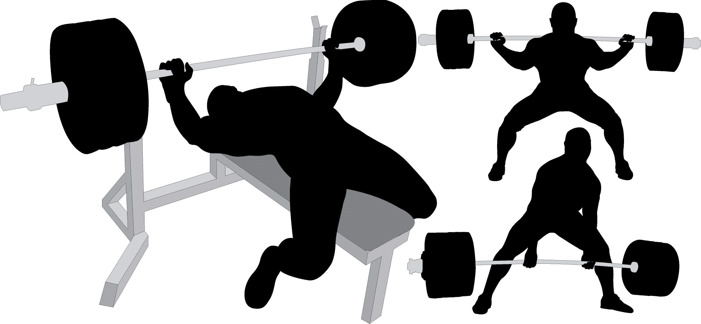 Download silhouette skinny girl lifting weights free clipart 20 free Cliparts | Download images on ...