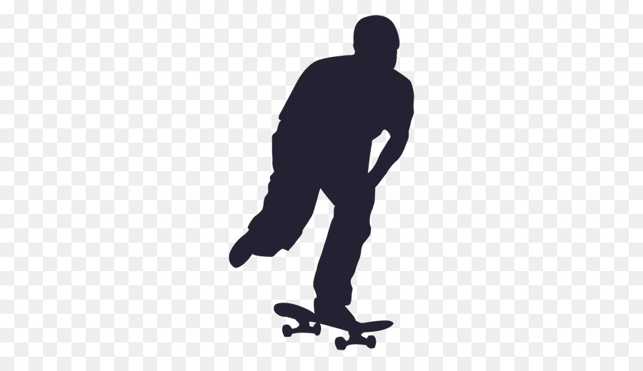 skate silhueta png clipart Skateboarding clipart.
