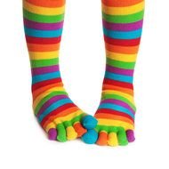 Crazy Sock Day Clip Art free image.