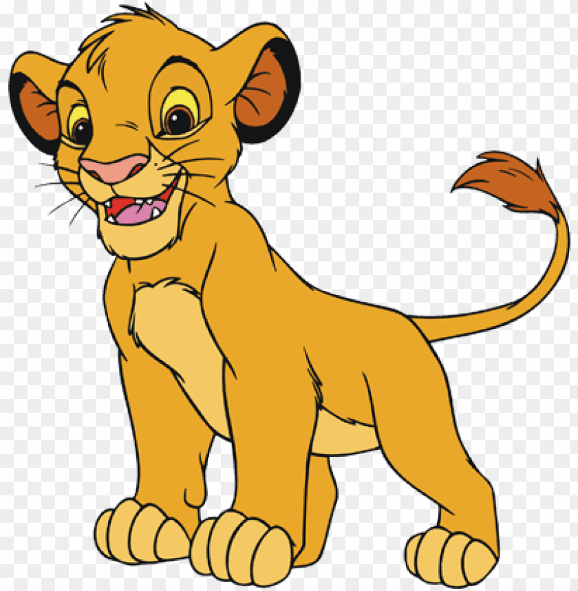 lion cub clip art.