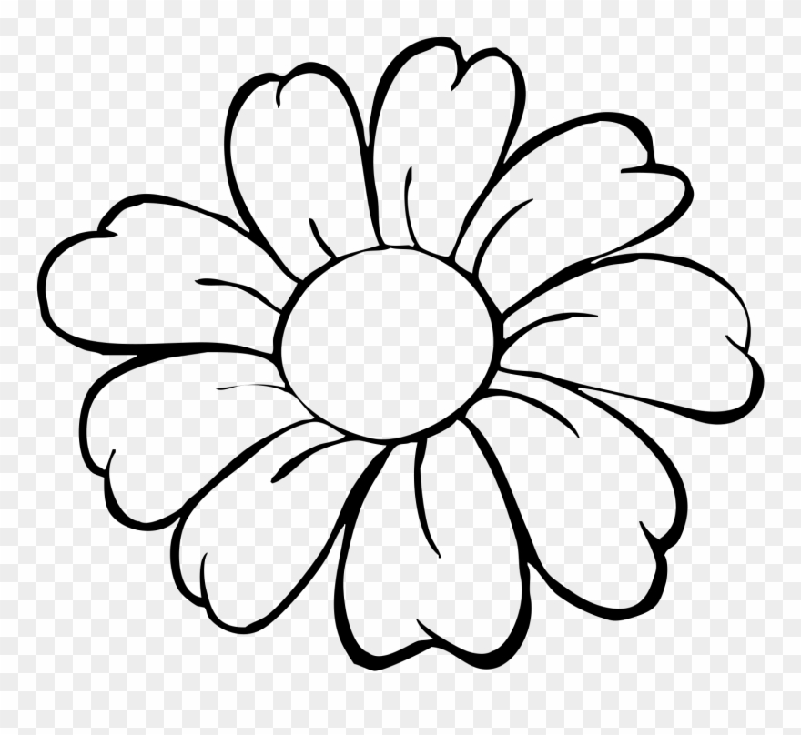Free Free 326 Simple Flower Drawing Svg SVG PNG EPS DXF File