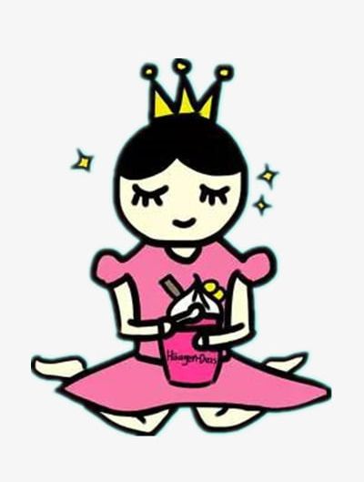 Simple Girl PNG, Clipart, Color, Crown, Fresh, Girl Clipart.