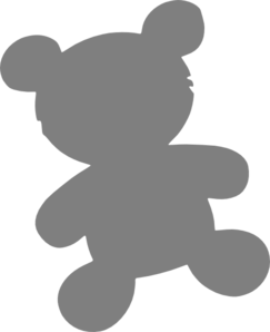 Simple Teddy Bear Clip Art at Clker.com.