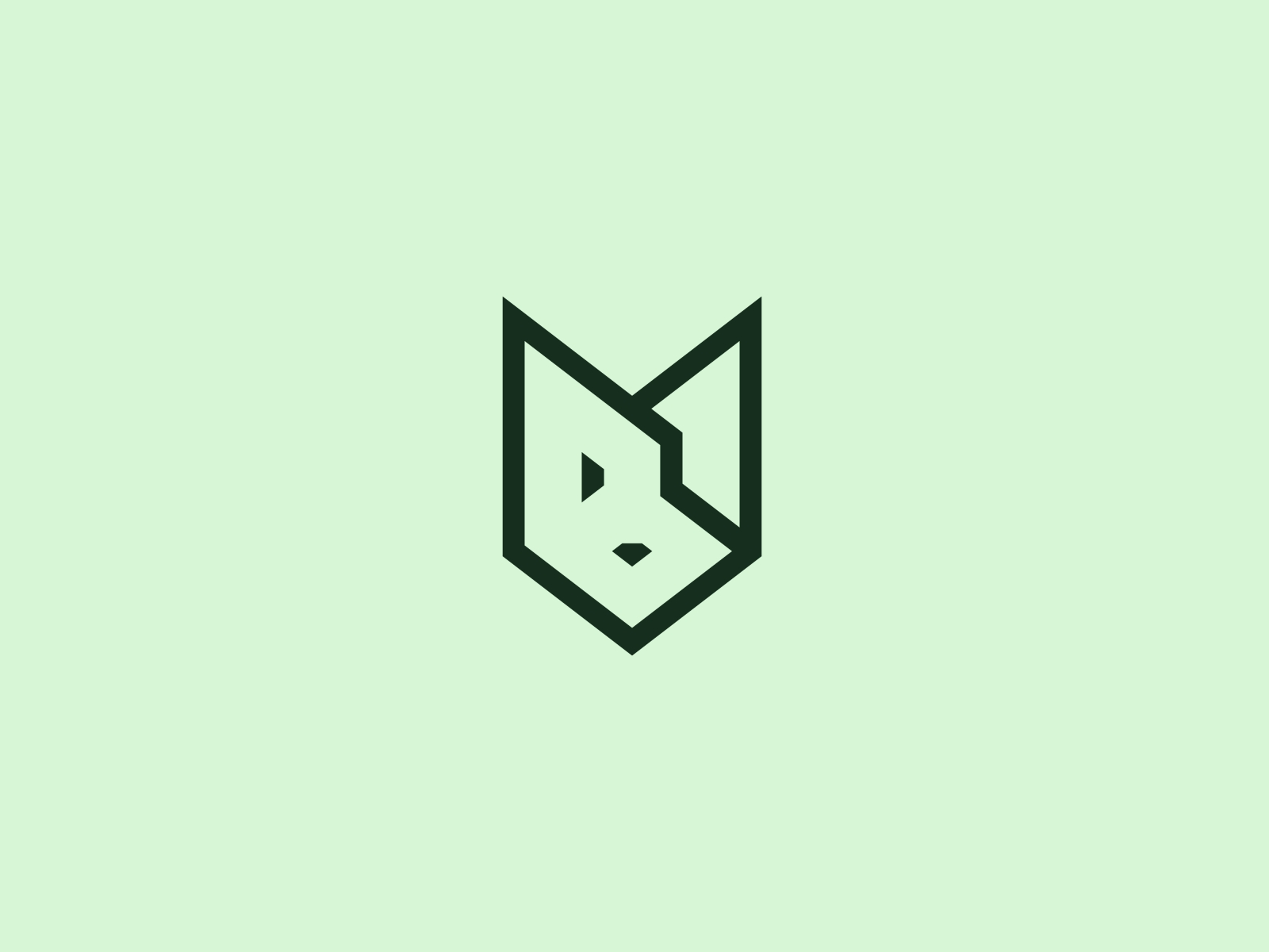 Letter B logo with fox simplicity by Roprop Mustawan on Dribbble.