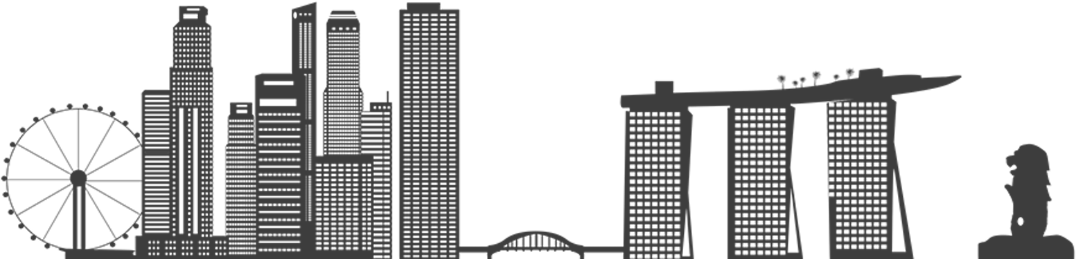 HD Singapore Skyline Png.