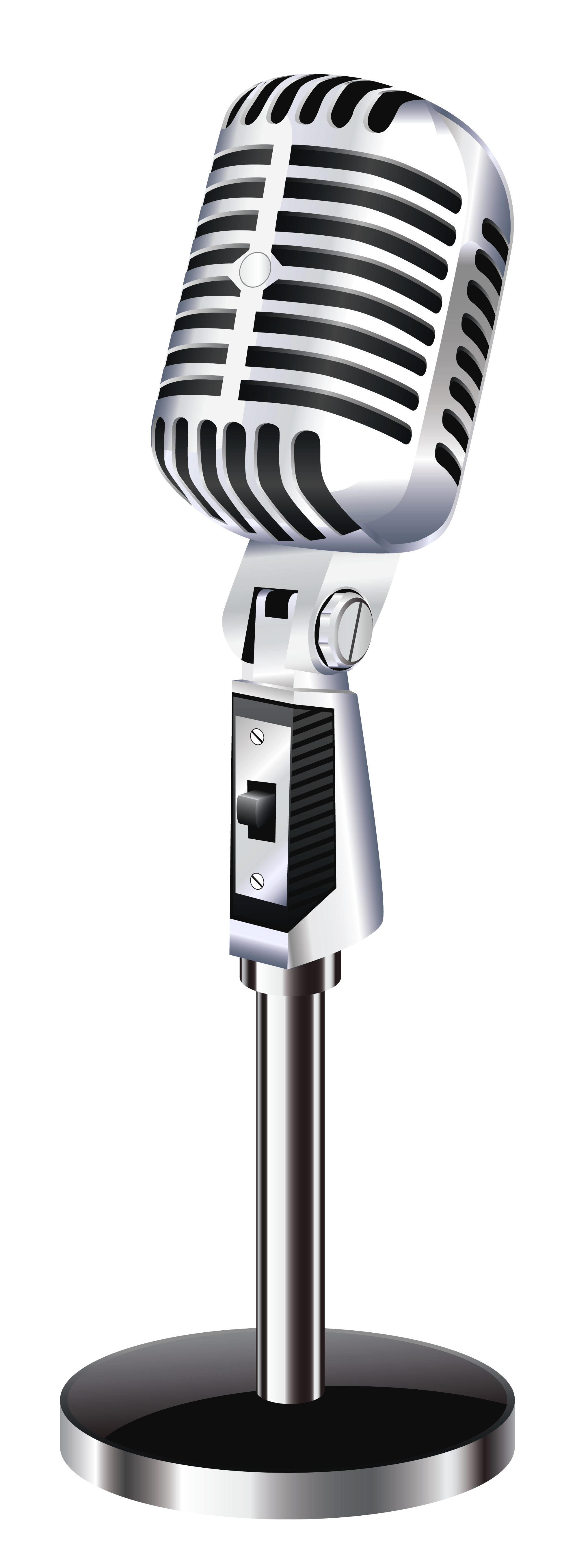 Microphone PNG image free download.