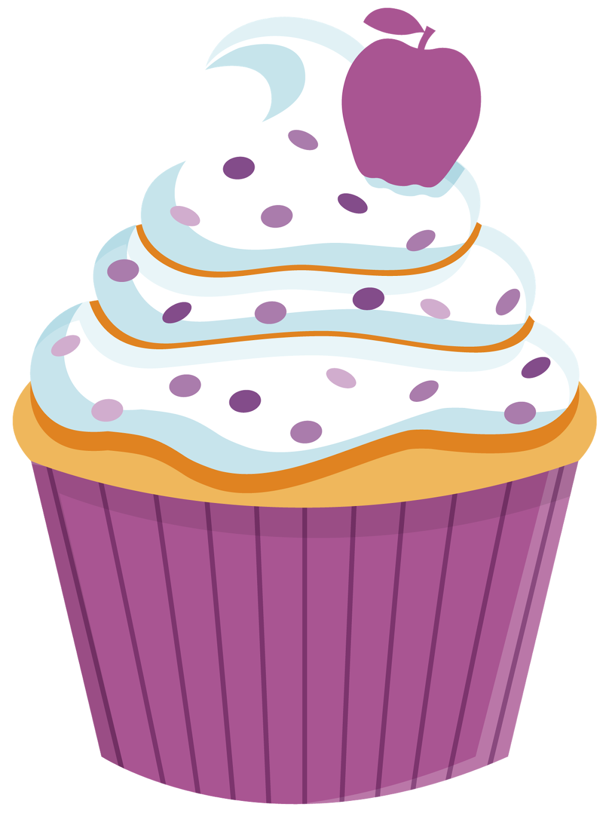 Cupcakes clipart single cupcake, Cupcakes single cupcake.