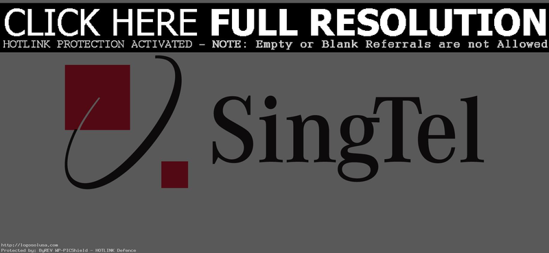 Download Free png Download SingTel Logo.