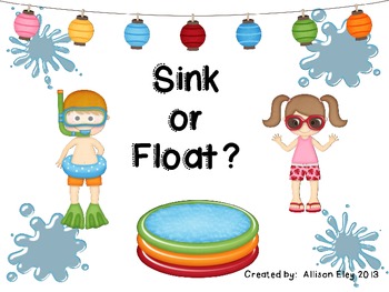 Sink or Float Activity.
