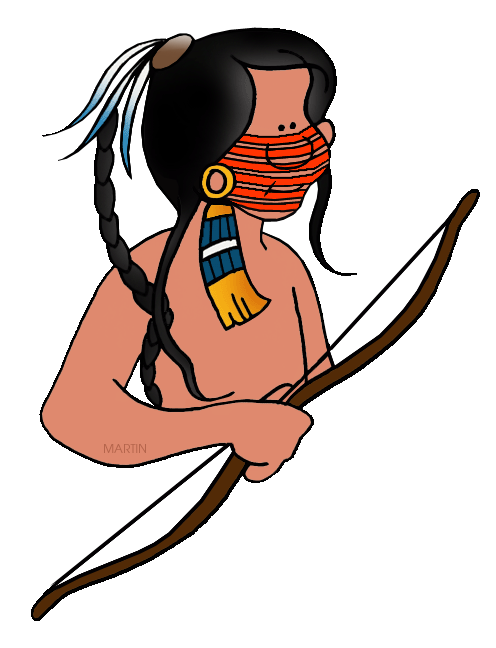 Free Native Americans Clip Art by Phillip Martin, Sioux Man.