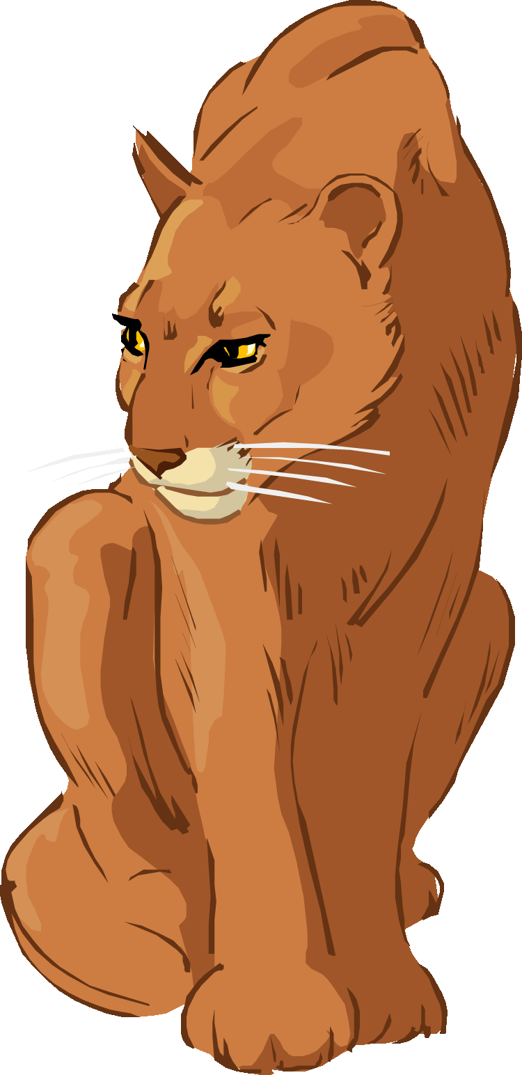 HD Free Lion Clipart.