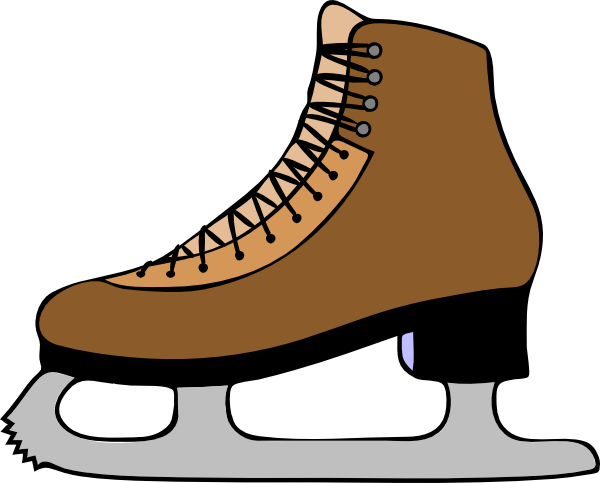 Ice Skate Clipart Free.