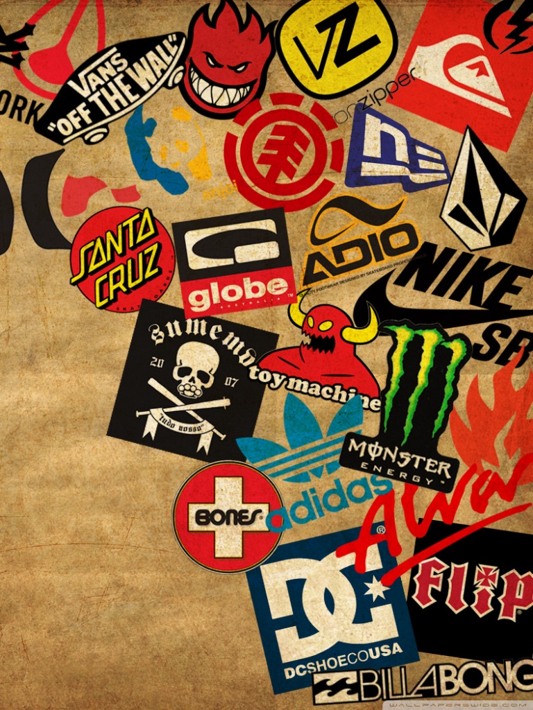 Skateboard Logos Ultra HD Desktop Background Wallpaper for.