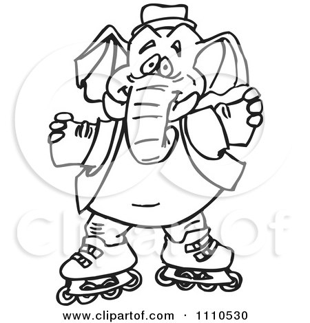 skating clipart black and white 20 free Cliparts | Download images on ...