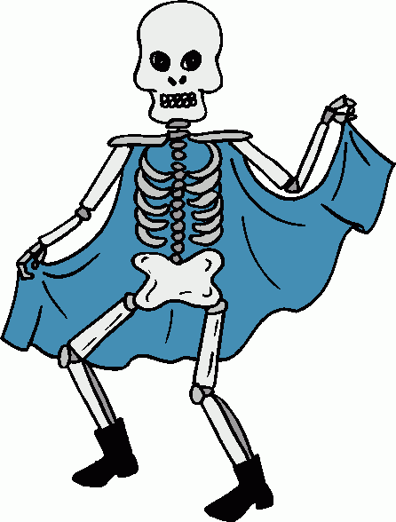Skeleton Clip Art Free.