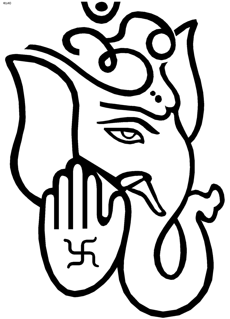 Simple Ganesh.