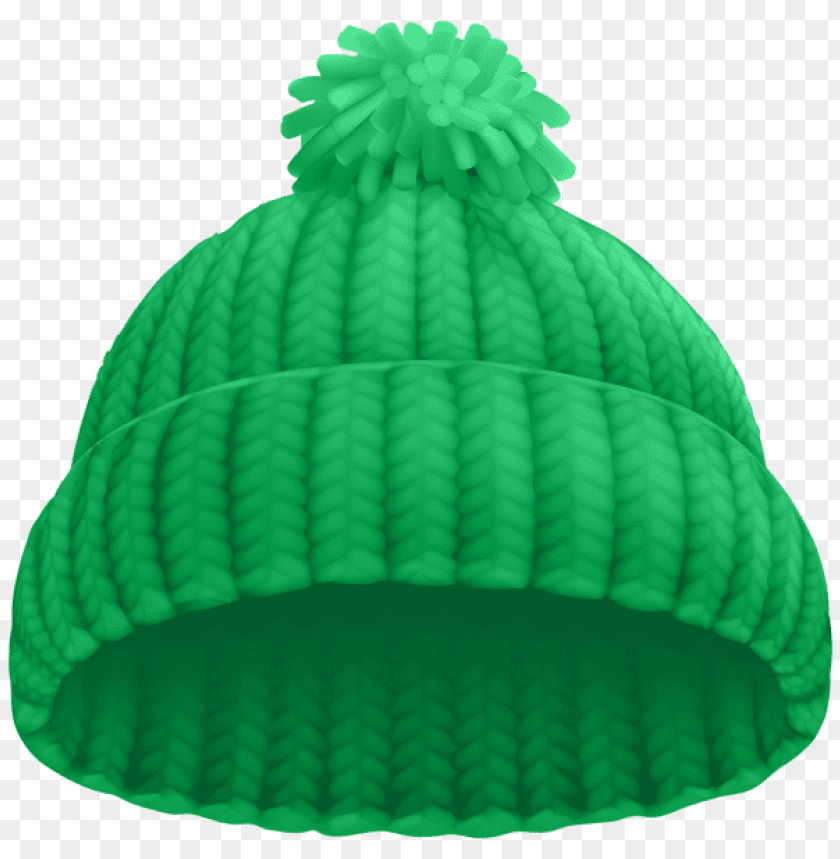 Download green winter hat clipart png photo.