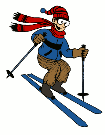 62+ Skier Clipart.