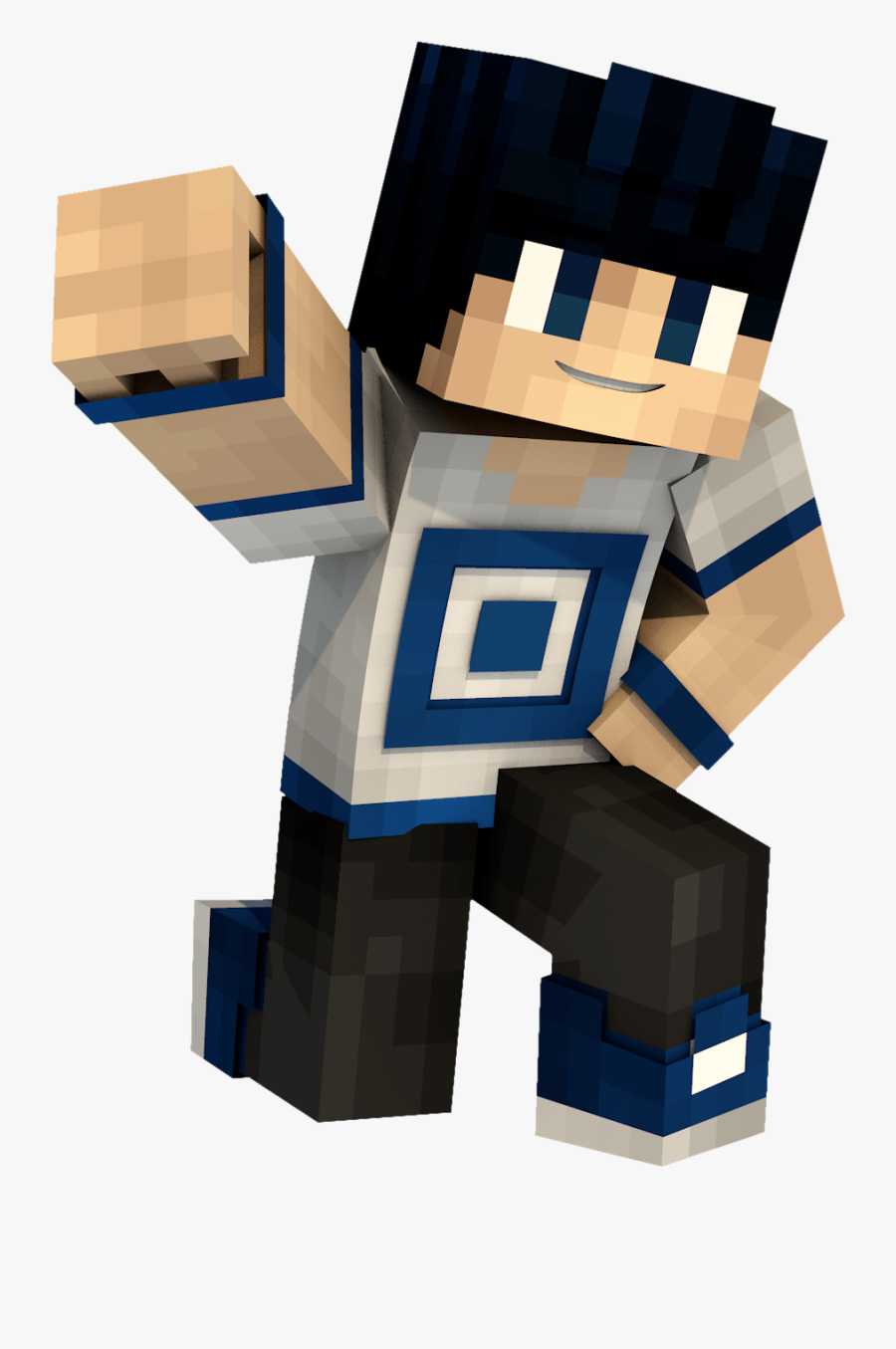 Planet Minecraft Character.