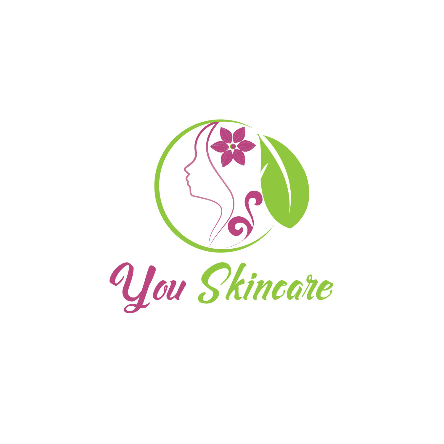 Elegant, Feminine, Skin Care Product Logo Design for You.
