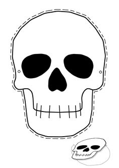 Skull Clipart For Embroidery Digitizing.