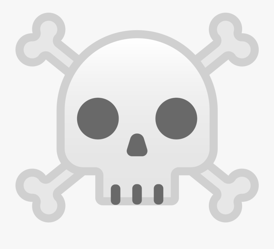 Transparent Skull Emoji Png.