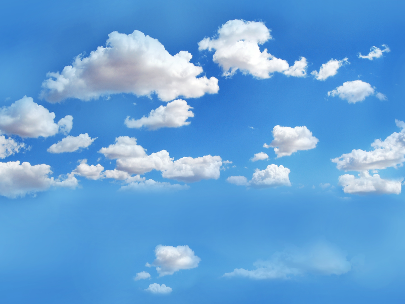 Blue Sky Overlay Seamless (Clouds.