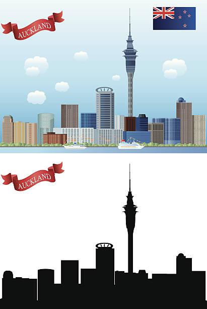 Auckland Sky Tower Clip Art, Vector Images & Illustrations.