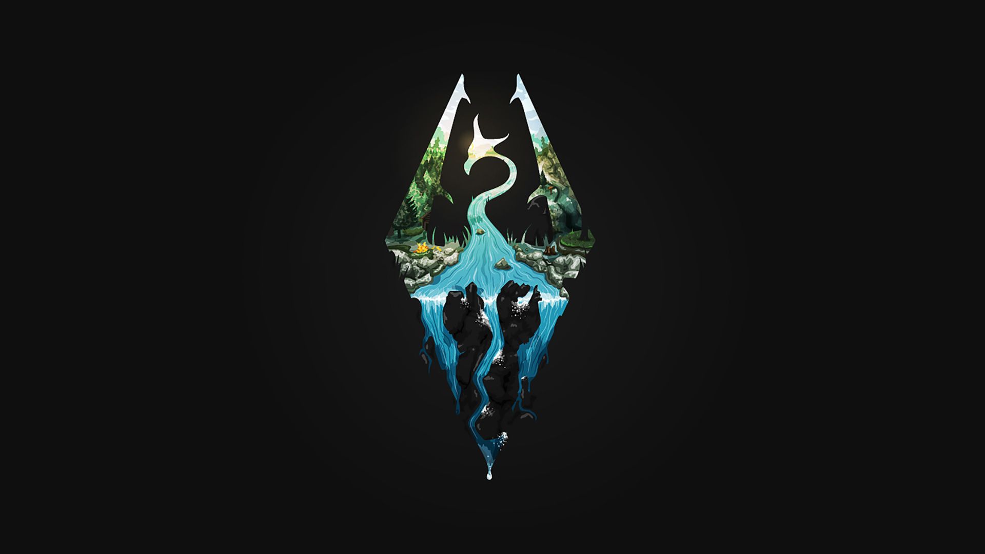 skyrim logo