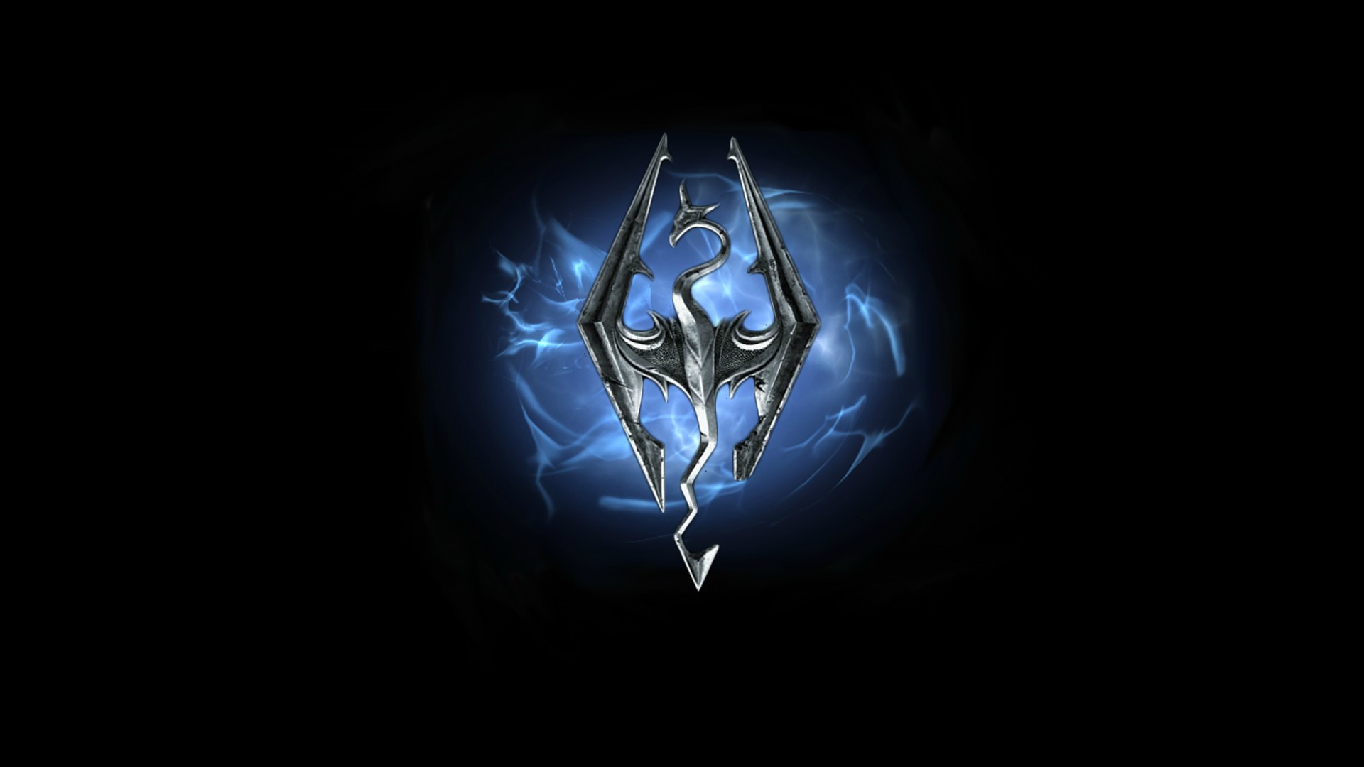 48+] Skyrim Logo Wallpaper on WallpaperSafari.