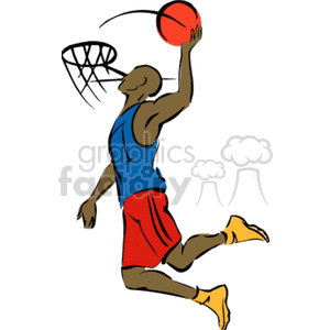 going for a slam dunk clipart. Royalty.