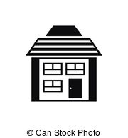 Sloped roof Clipart and Stock Illustrations. 65 Sloped roof vector.