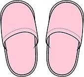 Slippers Clip Art and Illustration. 5,014 slippers clipart vector.