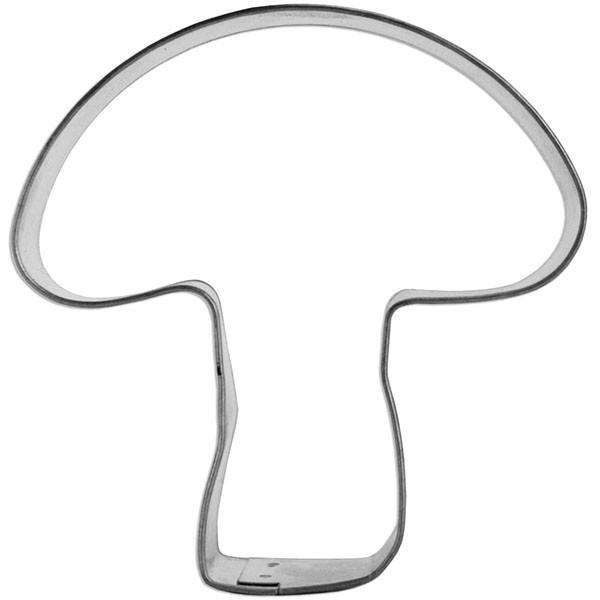 Sliced mushroom clipart black and white 1 » Clipart Portal.