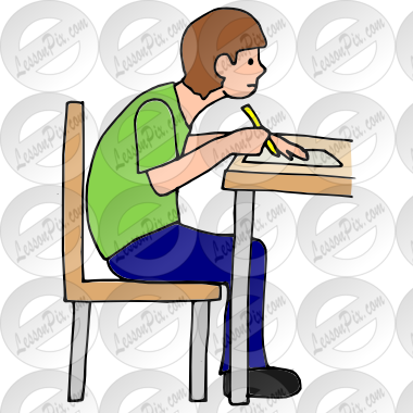 Slouch Picture for Classroom / Therapy Use.