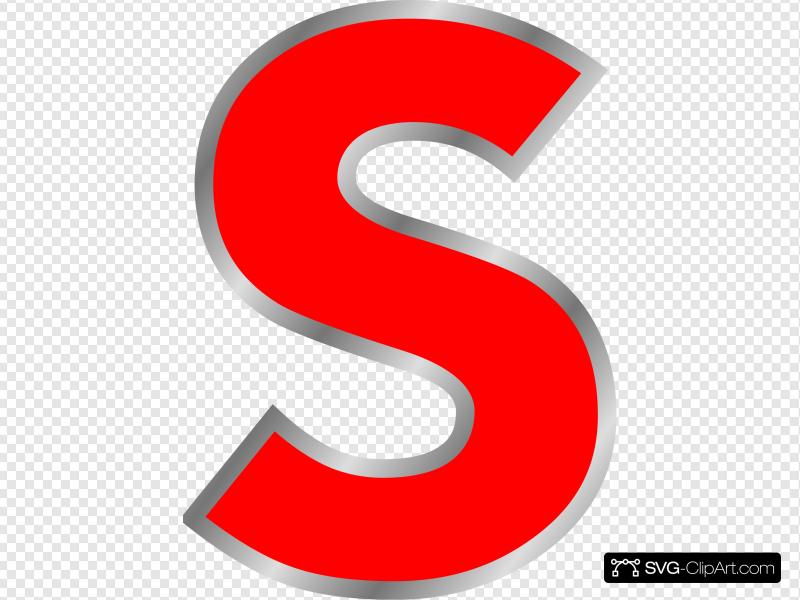 Letter S Clip art, Icon and SVG.