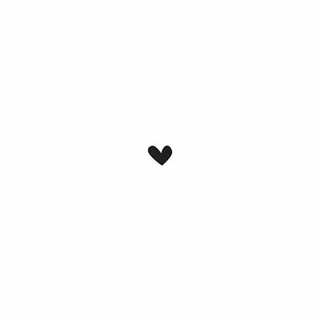 Small Heart Clipart Black And White.