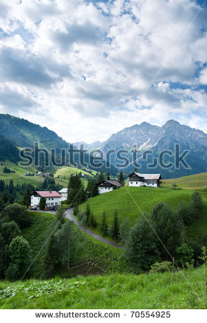 Kleinwalsertal Stock Images, Royalty.