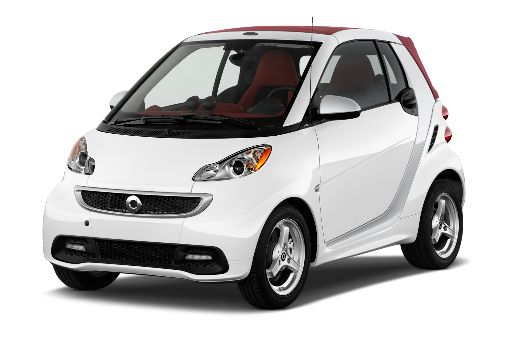 White Smart Fortwo PNG Clipart.