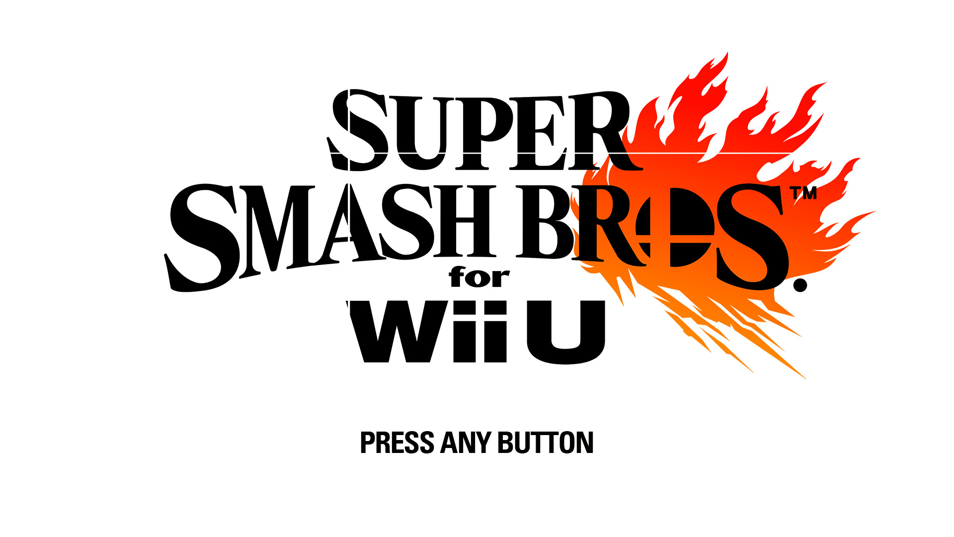 Smash Switch for Wii U Refined Logo Title Screen [Super.