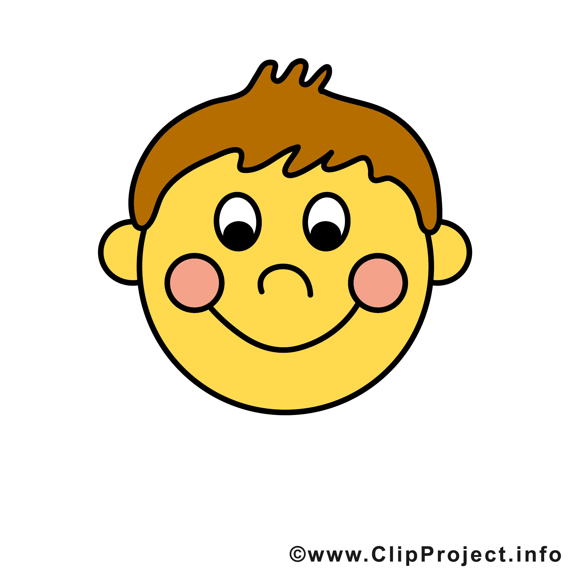Funny Smile Clipart.