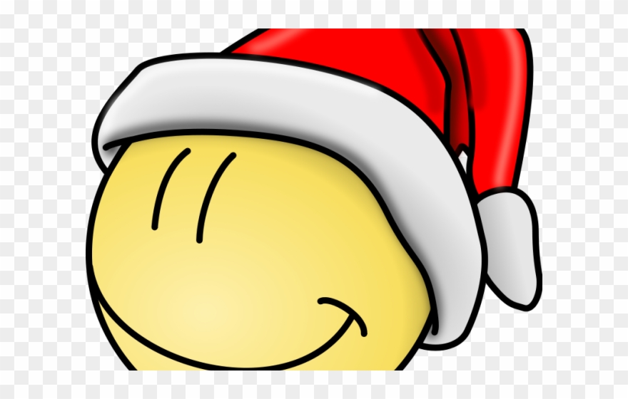 Santa Hat Clipart Line Art.