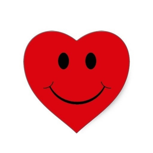 Smiley Face Heart Clipart.