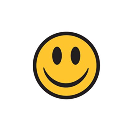 Amazon.com: Smiley Face Logo Heat Transfers Sticker.