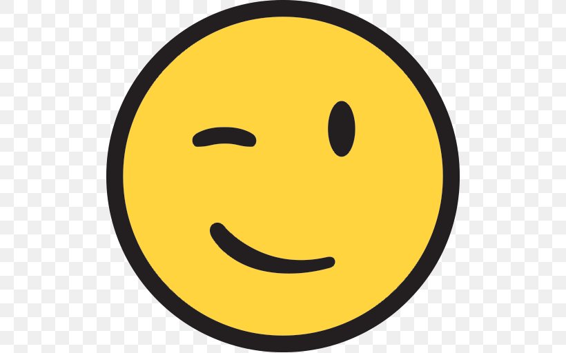 Smiley Emoticon Wink Emoji Clip Art, PNG, 512x512px, Smiley.