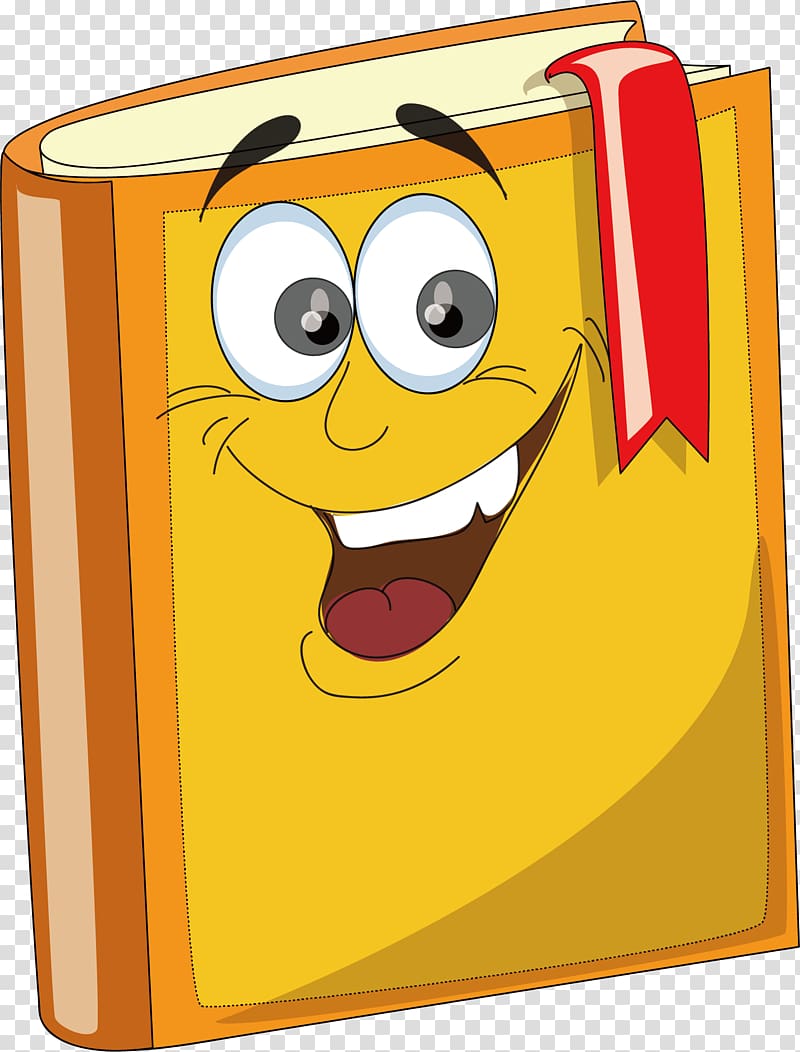 Yellow book illustration, Book School Dessin animxe9.