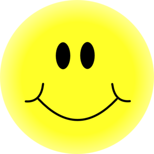 Smiley Face Star Clipart.