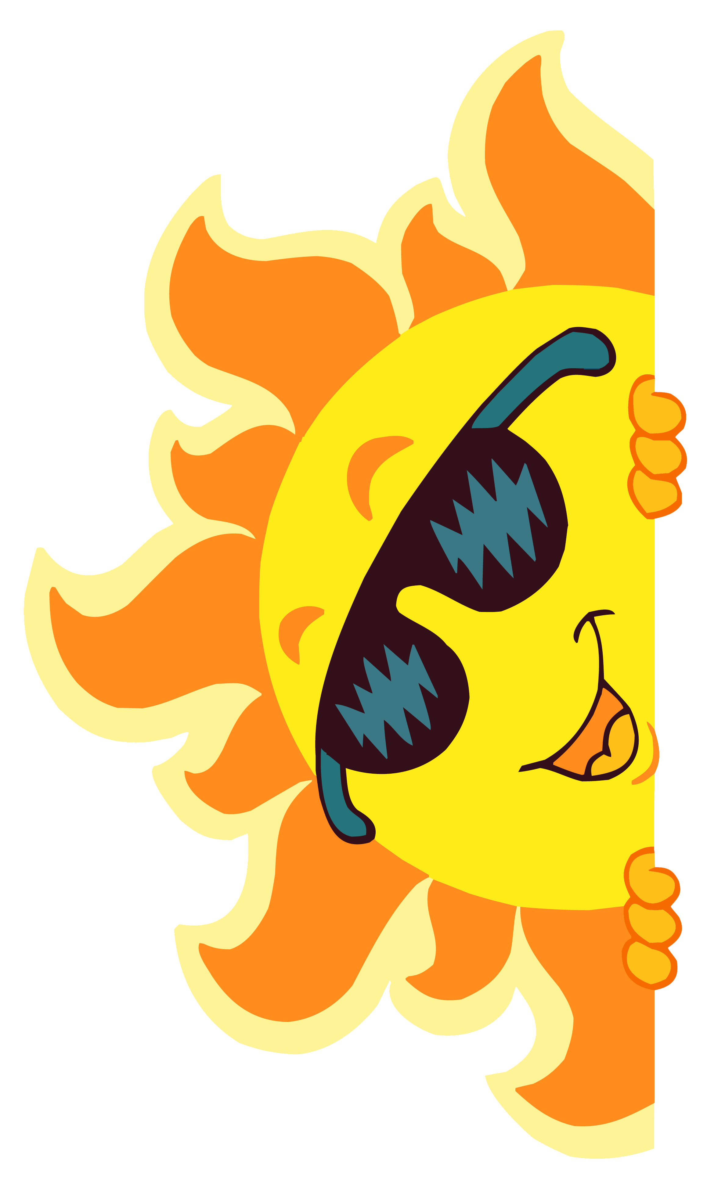 Smiling Sun Clipart Png.