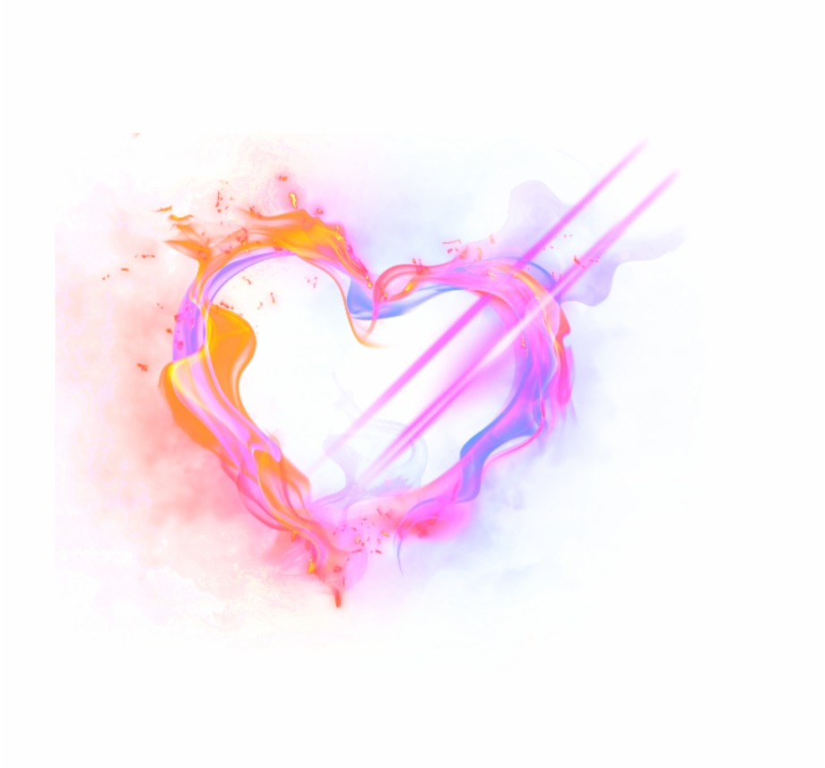 Heart Shaped Smoke Png.